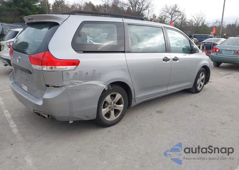 2013 Toyota Sienna L V6 7 Passenger из США, поврежденный, VIN 5TDZK3DCXDS339391